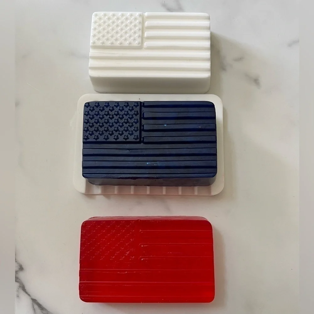 For our Heros 🇺🇸 - soap bars- Handmade natural Shea butter & glycerin
